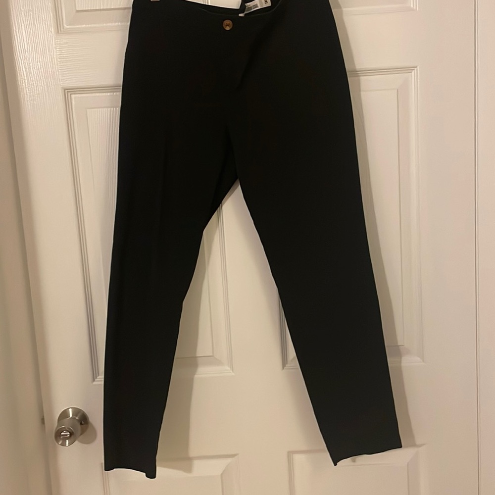 Maison Jules black pants. Cotton/spandex